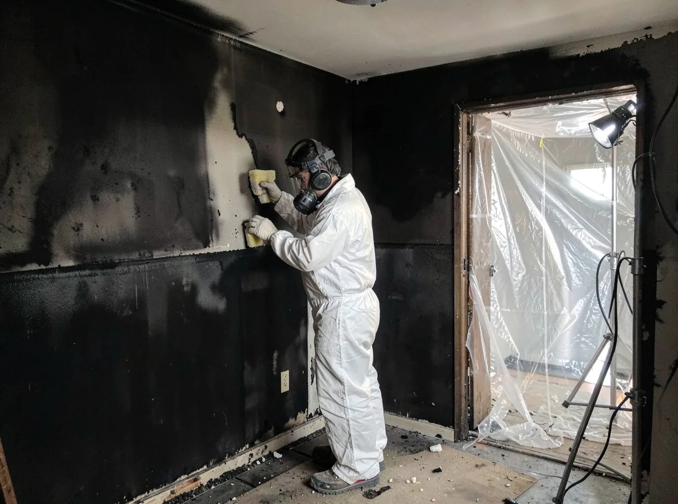 Fire Damage Restoration company in Bruce, MS
